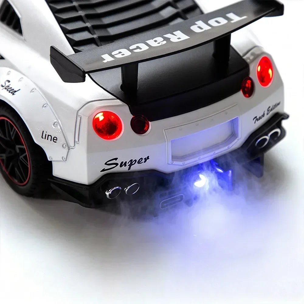 The Wake Up King — Sports Car Alarm Clock With Engine Roar & Mist Sprayer 🚗💨
