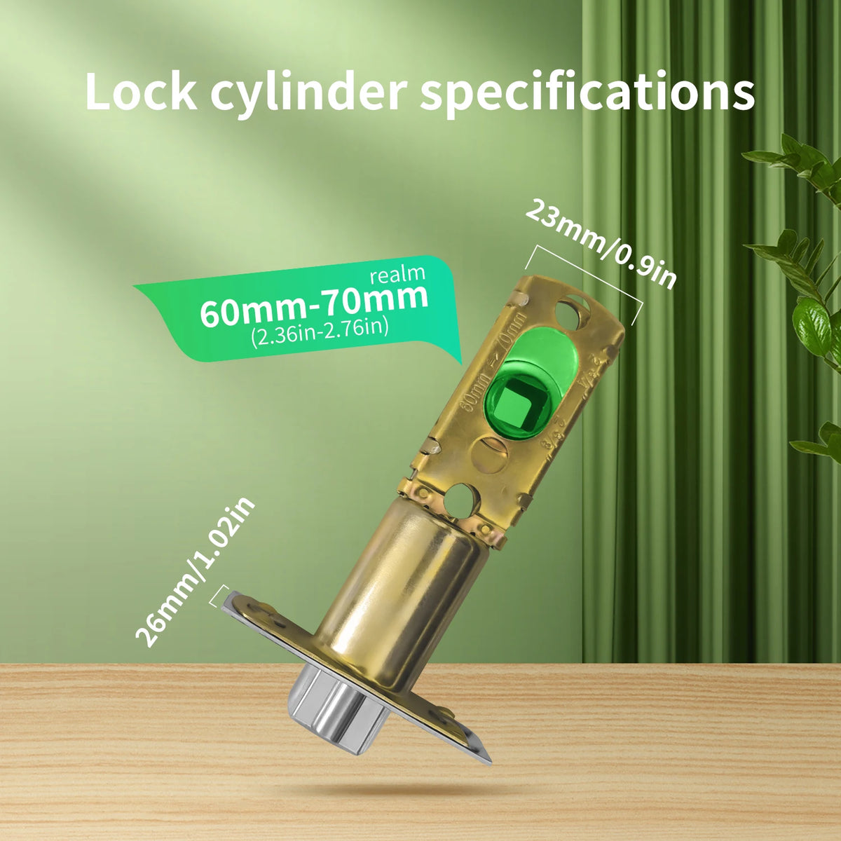 The Smart Entry — Fingerprint Door Lock With Backup Key for Seamless Access 🔐✨