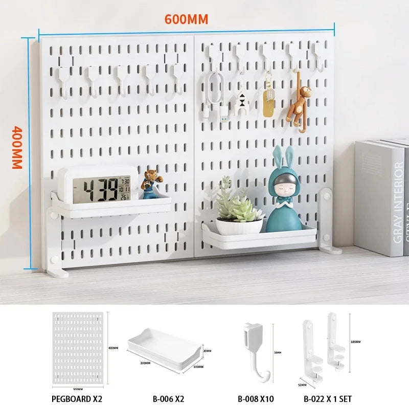 The must Desk Board — No-Drill Desktop Pegboard Organiser for Gaming Rooms & Aesthetic Setups 🎮✨