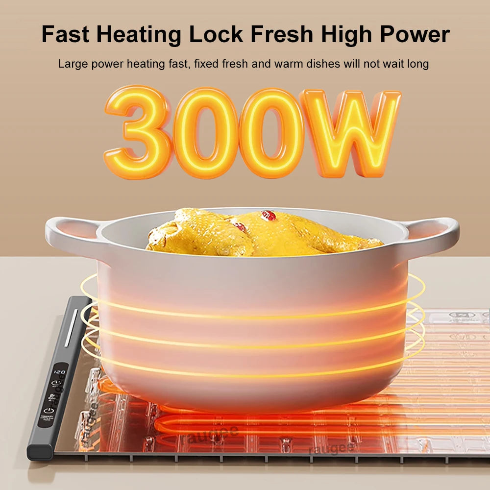 The Hot Plate Diva — Foldable Food Warmer That Keeps Every Meal on Point 🍽️✨