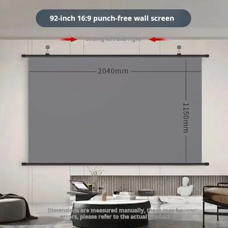 The screen Majesty — HD Anti-Light Projector Screen for Cinema Nights at Home 🎬✨