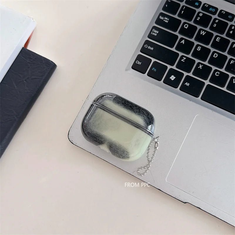The Glow Pod — Luminous Quicksand AirPods Case That Moves With You ✨