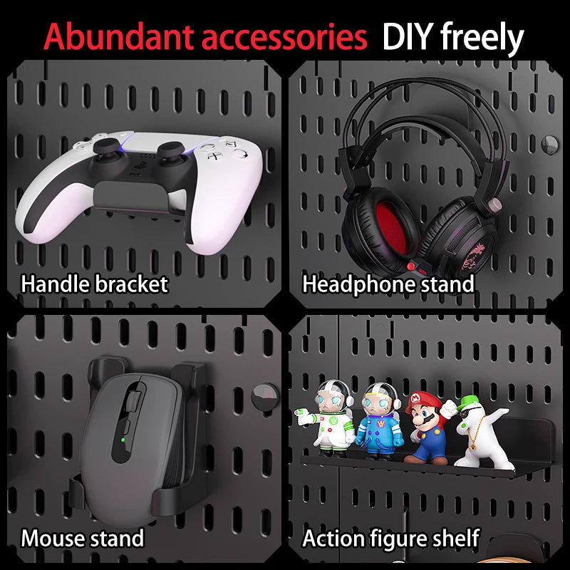 The must Desk Board — No-Drill Desktop Pegboard Organiser for Gaming Rooms & Aesthetic Setups 🎮✨