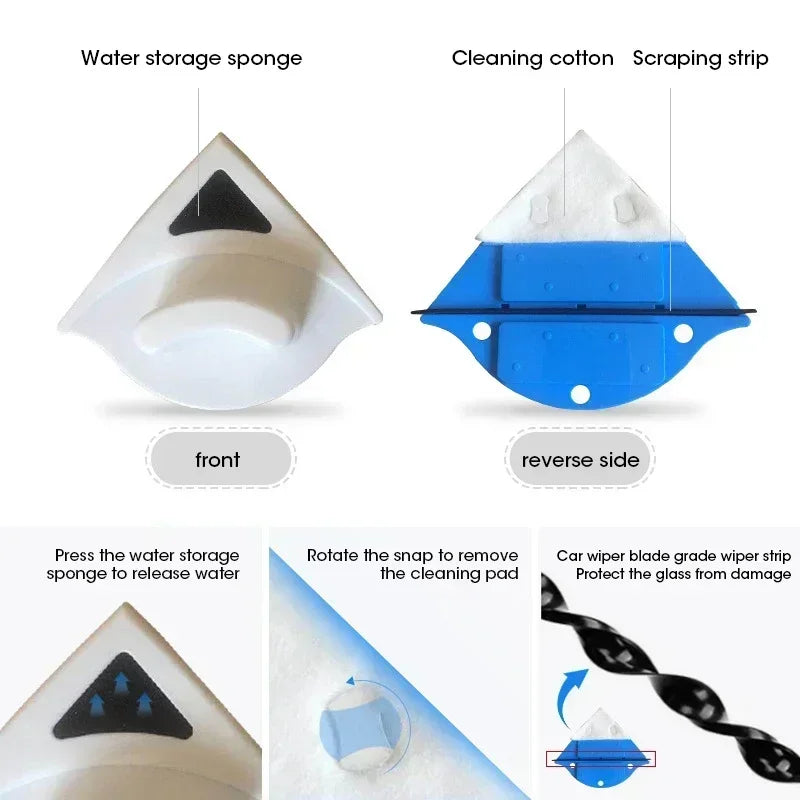 The Glass Glow Up — Dual-Sided Magnetic Window Cleaner for Spotless Slaying 🪟✨