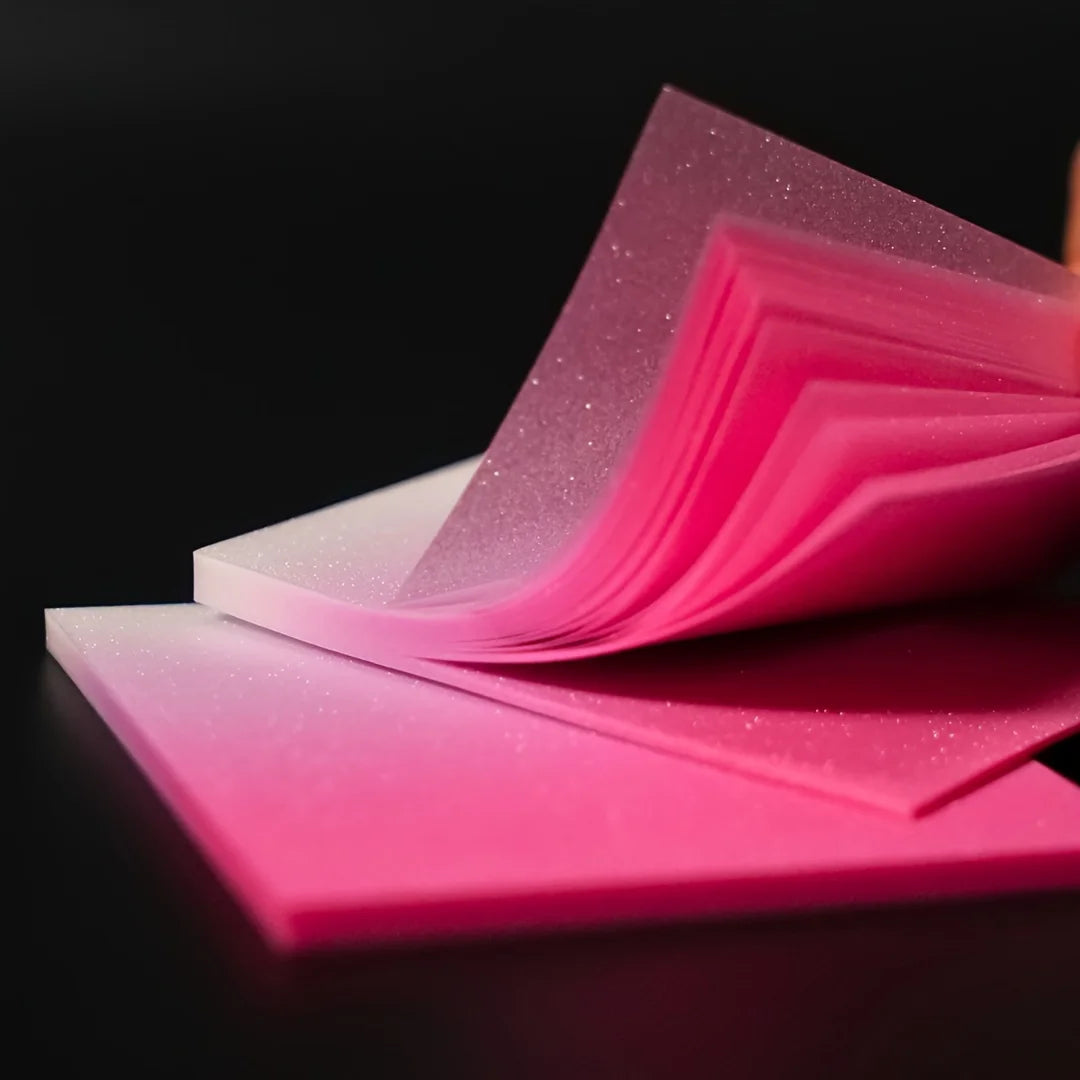 The Glitter Notes — Sparkling Gradient Sticky Notes for the Aesthetic Girlies 💖✨