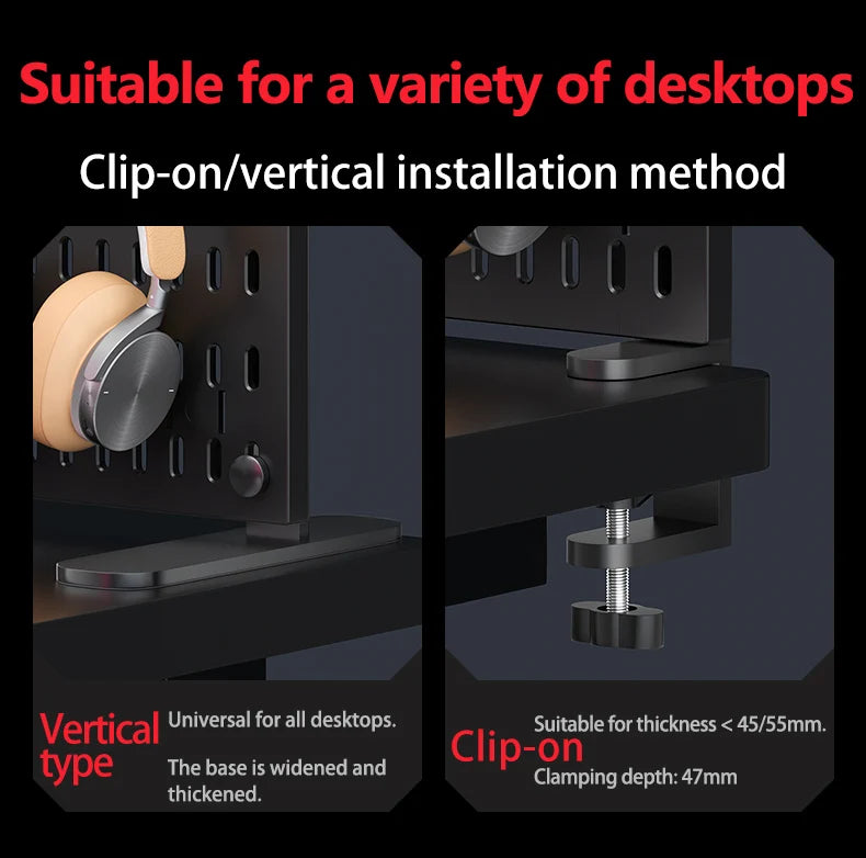 The must Desk Board — No-Drill Desktop Pegboard Organiser for Gaming Rooms & Aesthetic Setups 🎮✨