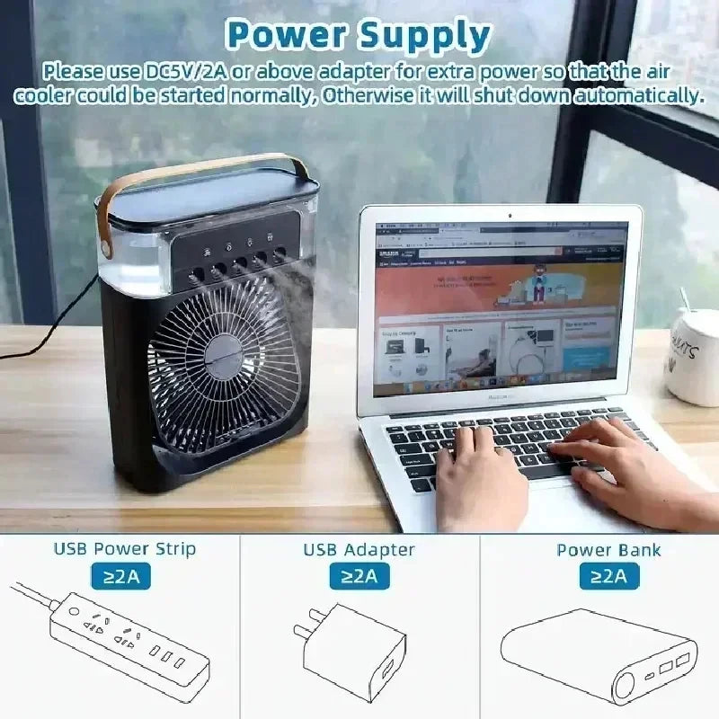 The Chill Cube - Cool air, cozy vibes, and no more sweating, your personal comfort boost wherever you need it.❄️