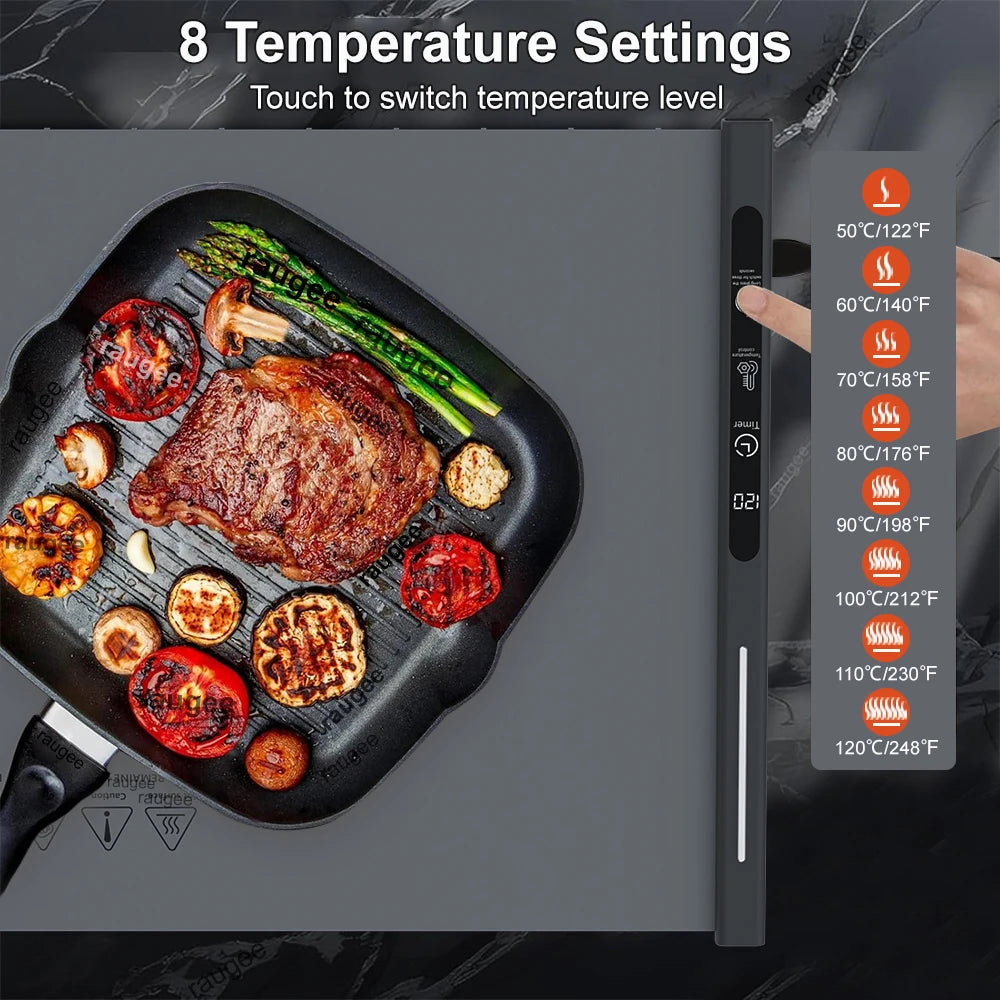 The Hot Plate Diva — Foldable Food Warmer That Keeps Every Meal on Point 🍽️✨
