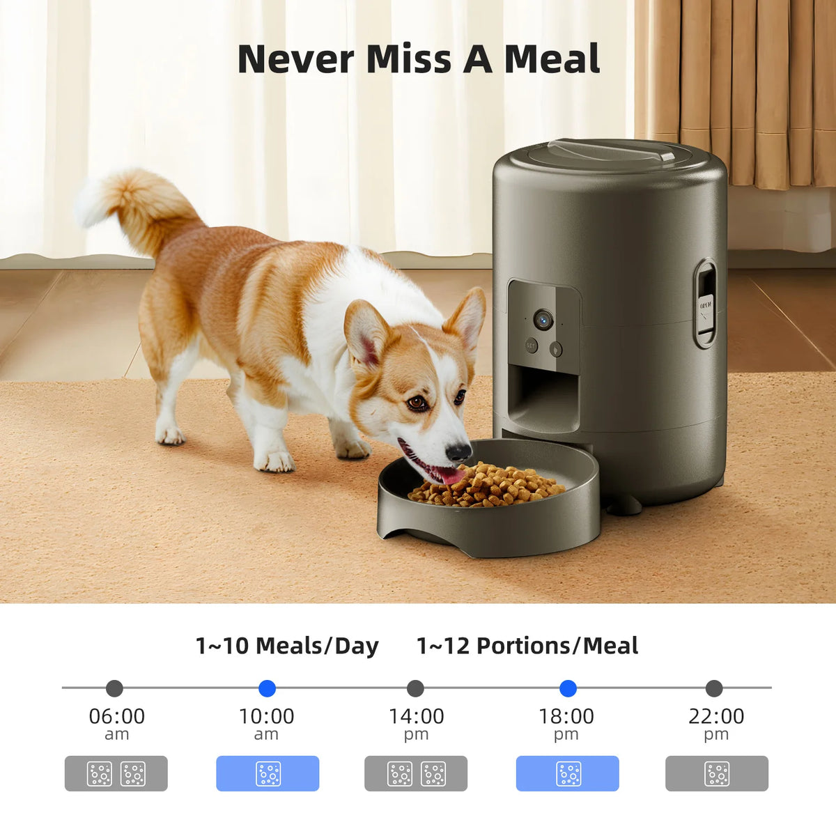 SmartFeed Pro – Feed Them Well. Even When You're Away. 🐾