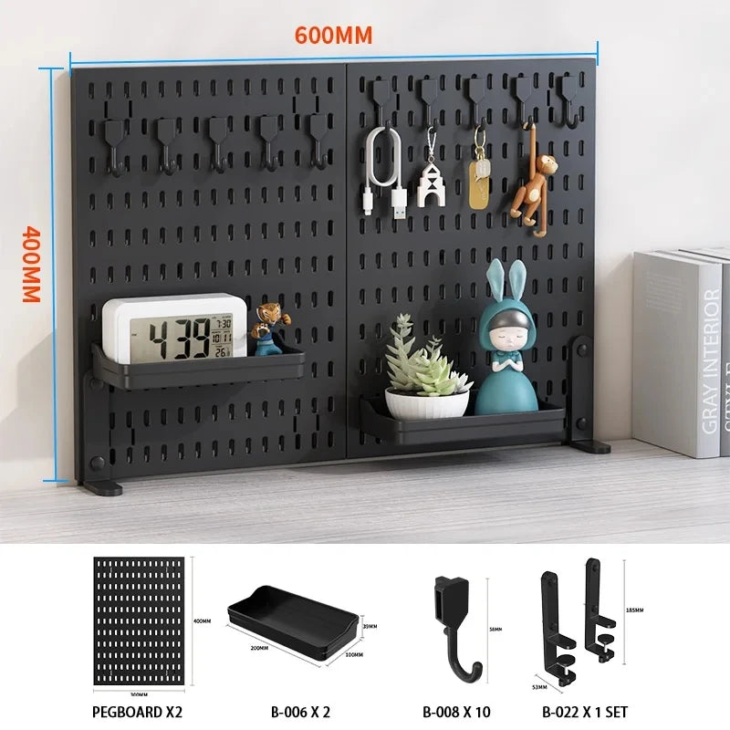The must Desk Board — No-Drill Desktop Pegboard Organiser for Gaming Rooms & Aesthetic Setups 🎮✨