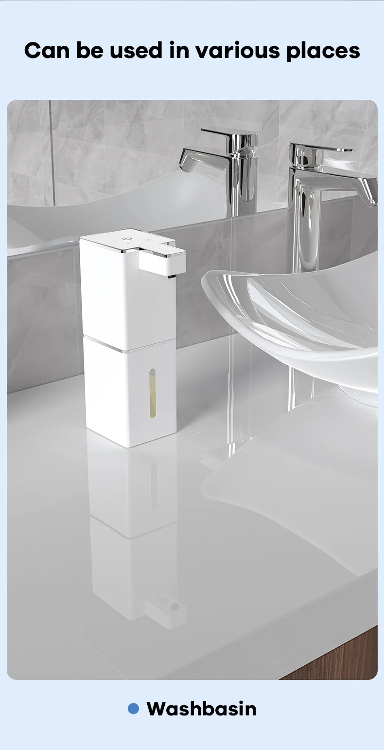 The Clean Queen — Touchless Sensor Soap Dispenser for a Hands-Free Slay 👑🧴