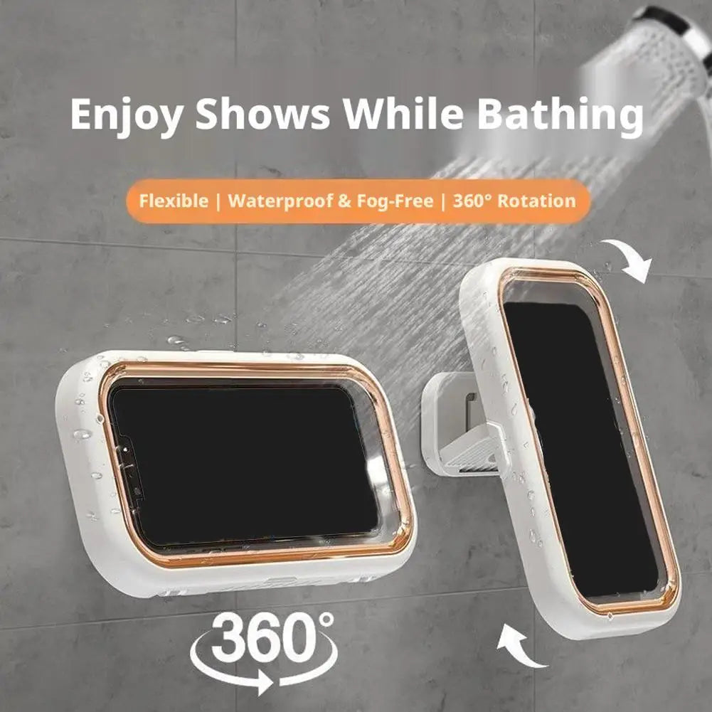 The Shower Slay — 480° Waterproof Phone Holder for Shower, Bath & Kitchen 🚿📱