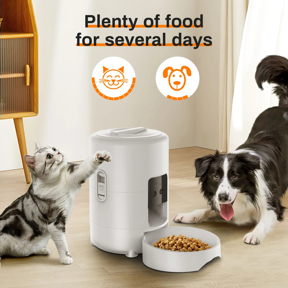 SmartFeed Pro – Feed Them Well. Even When You're Away. 🐾