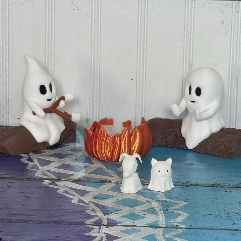 The Haunt Light — Flickering Ghost Campfire That Sets the Vibe 👻🔥