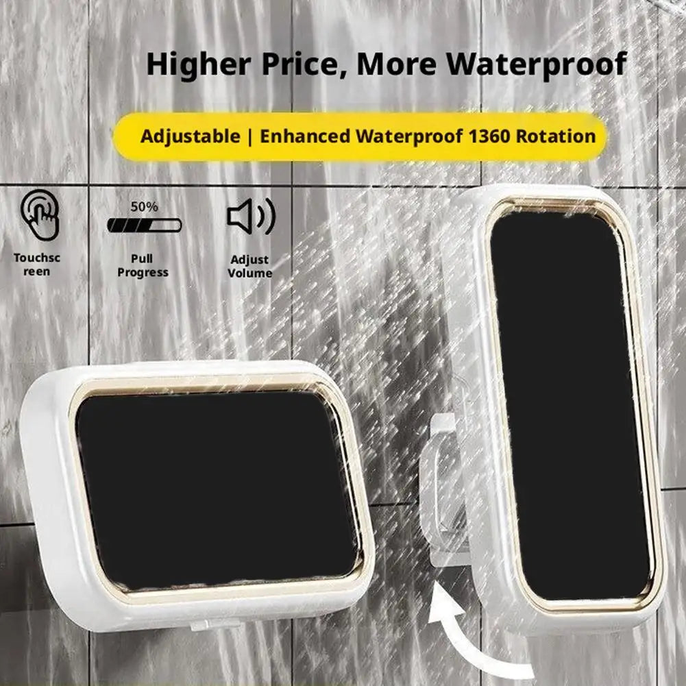 The Shower Slay — 480° Waterproof Phone Holder for Shower, Bath & Kitchen 🚿📱