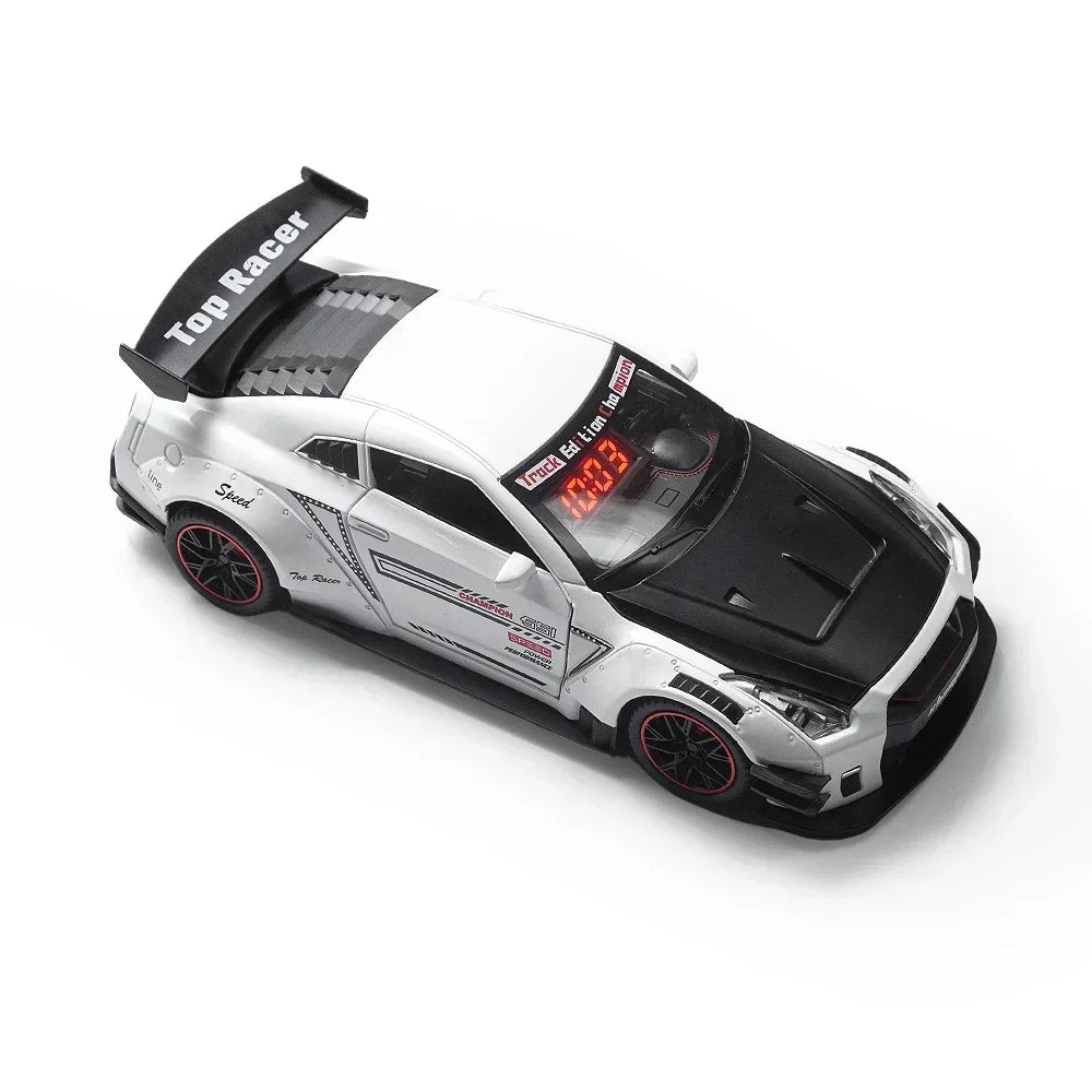 The Wake Up King — Sports Car Alarm Clock With Engine Roar & Mist Sprayer 🚗💨