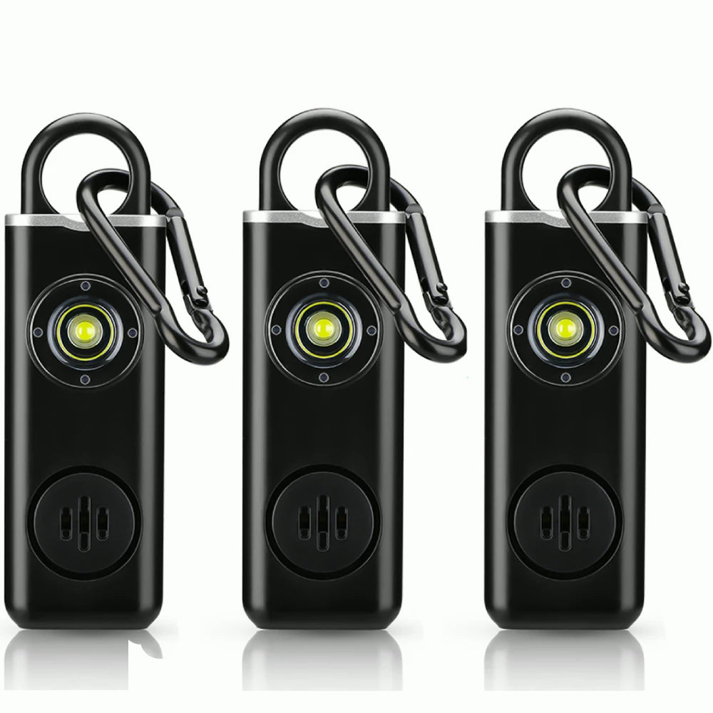 The Shield 🛡️ — 130dB Personal Safety Alarm & Flashlight