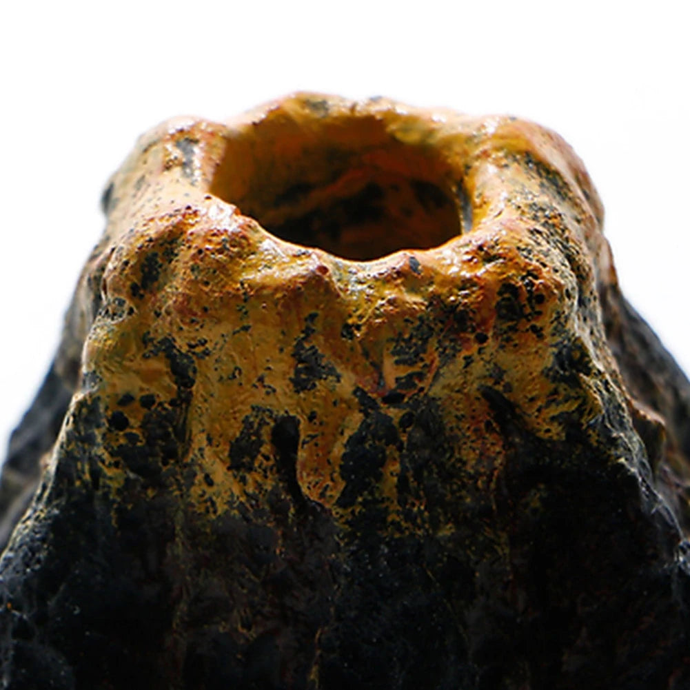 The Lava Bubble — Volcano Bubble Stone Aquarium Ornament 🌋💧