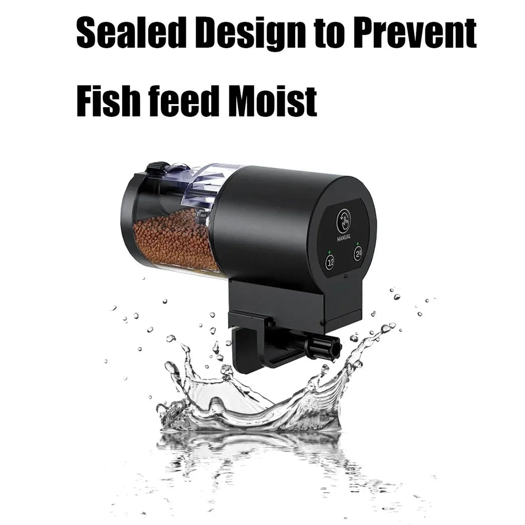 The Auto Feed — Programmable Automatic Fish Feeder for Aquariums 🐟⏰