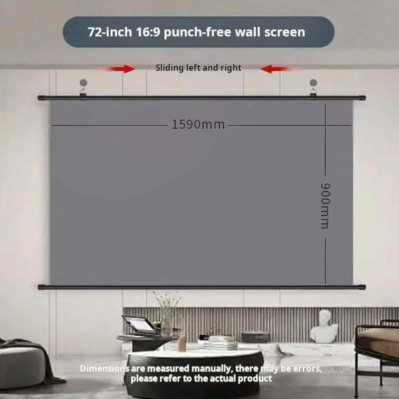 The screen Majesty — HD Anti-Light Projector Screen for Cinema Nights at Home 🎬✨