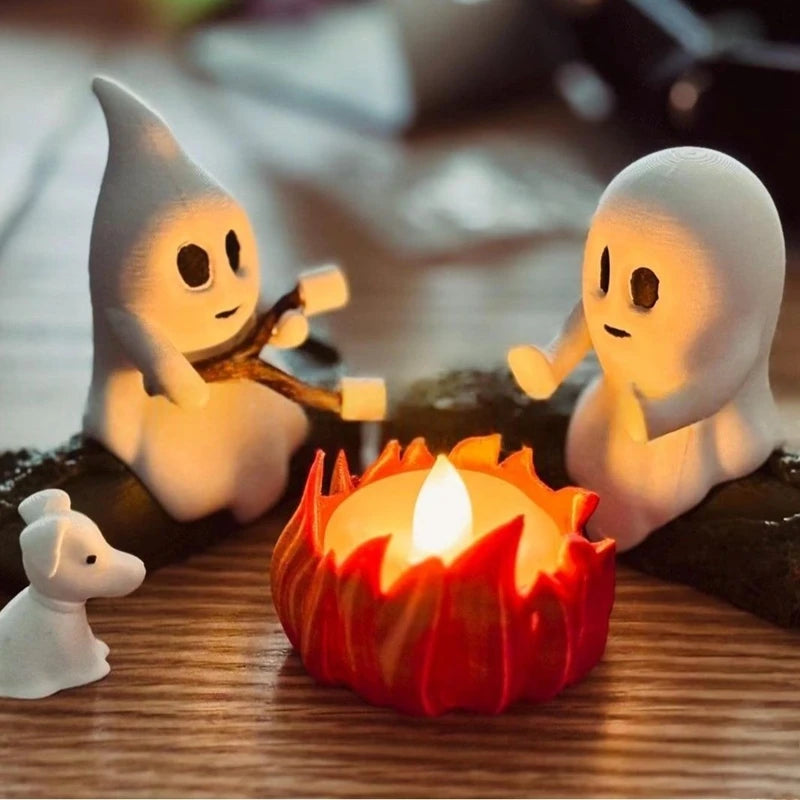 The Haunt Light — Flickering Ghost Campfire That Sets the Vibe 👻🔥