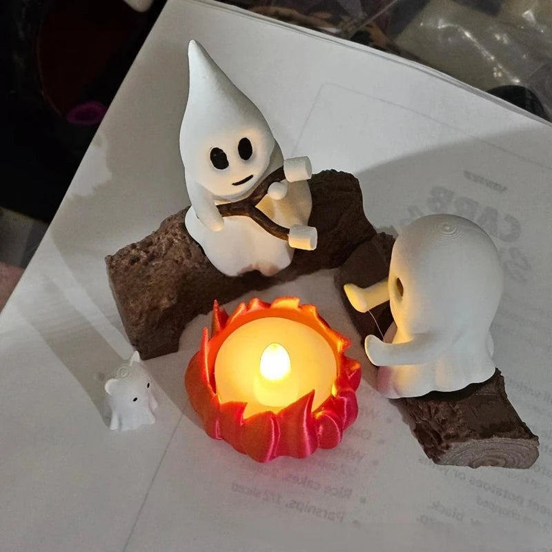The Haunt Light — Flickering Ghost Campfire That Sets the Vibe 👻🔥