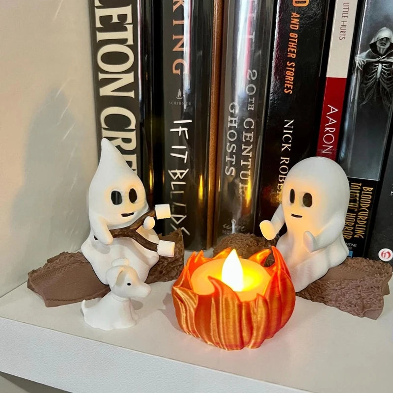 The Haunt Light — Flickering Ghost Campfire That Sets the Vibe 👻🔥