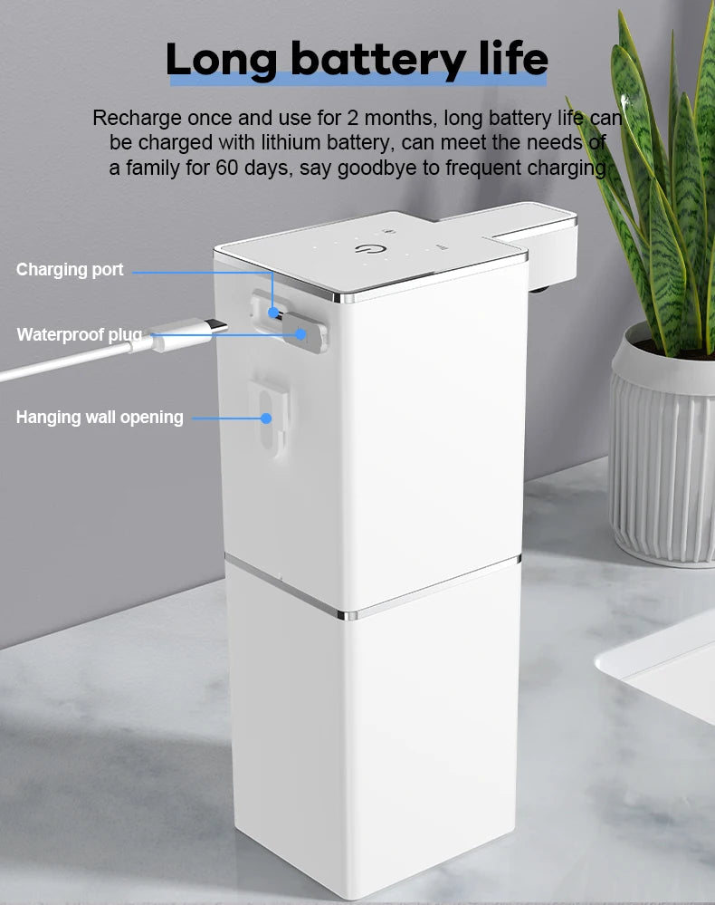 The Clean Queen — Touchless Sensor Soap Dispenser for a Hands-Free Slay 👑🧴