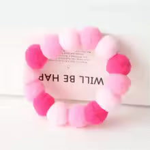 The Pom Pom Collar — Plush Ball Bow Collar for Dogs & Cats, 21 Colours 🌸🐾