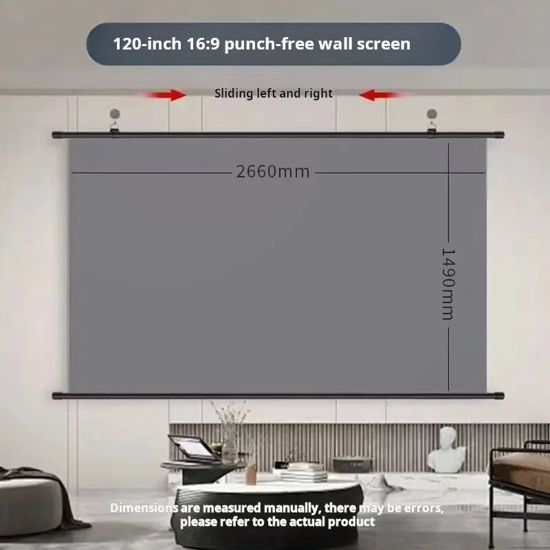 The screen Majesty — HD Anti-Light Projector Screen for Cinema Nights at Home 🎬✨