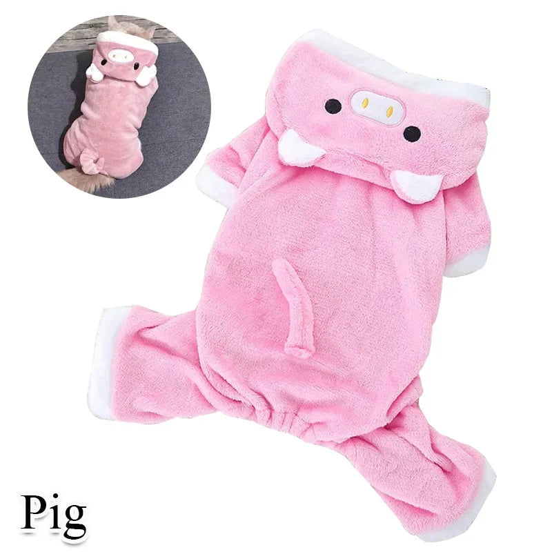 The Cosplay Cutie — Warm Fleece Pet Costume for Dogs & Cats 🦁🐾