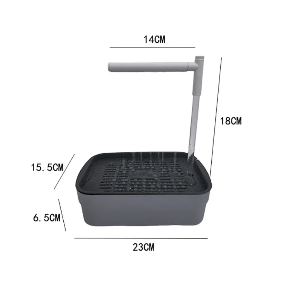 The Aqua Spa — USB Electric Circulating Bird Bath Fountain 🦜💦
