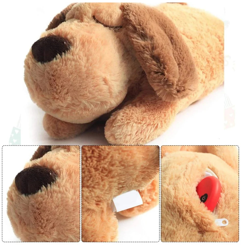 The Heartbeat Buddy — Anxiety Relief Plush Toy for Dogs & Cats 💞