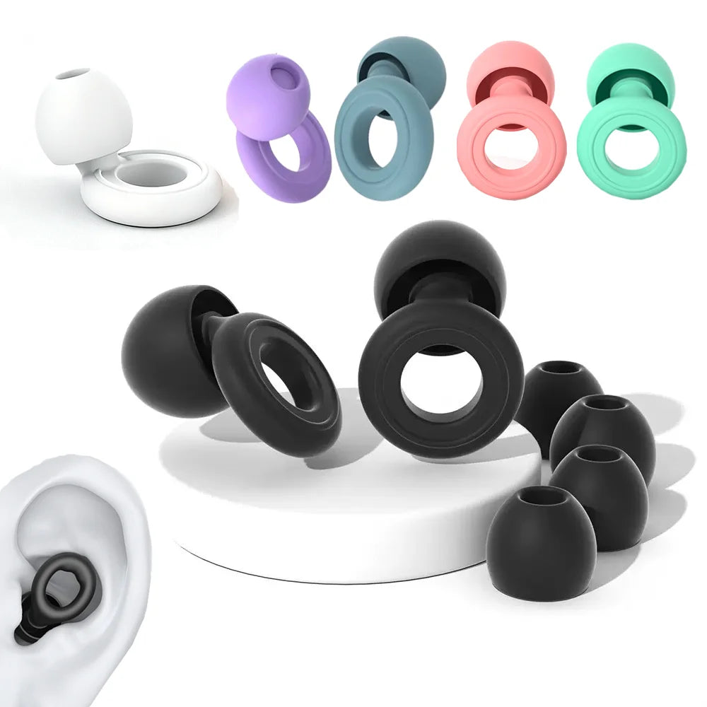 The Silence Slay — Noise-Cancelling Ear Plugs for Sleep, Swimming & Sanity 🔇😌