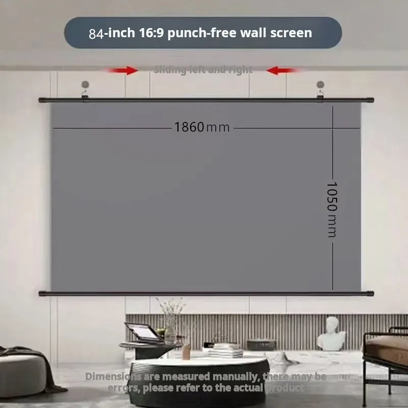 The screen Majesty — HD Anti-Light Projector Screen for Cinema Nights at Home 🎬✨