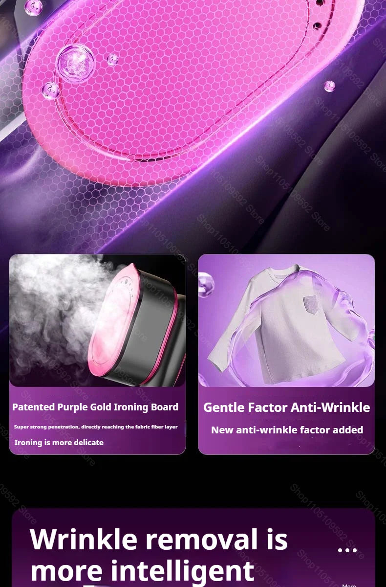 The Crease Killer — Handheld Garment Steamer That Irons Out Every Excuse 👗💨