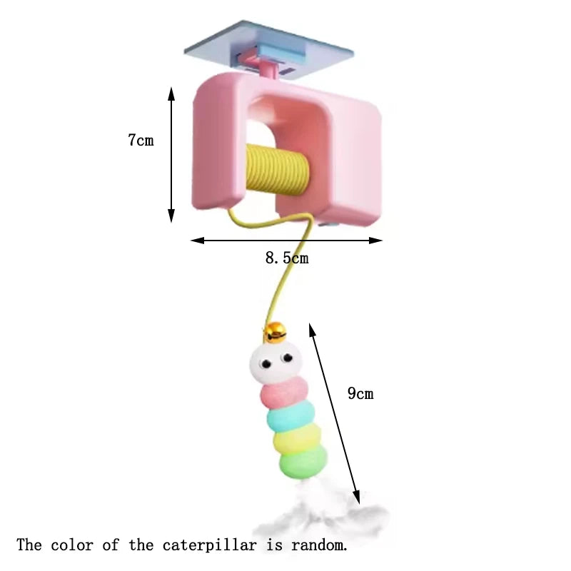 The Pounce Palace — Interactive Electric Cat Toy with Hanging Ball & Surprise Doors 🐱⚡