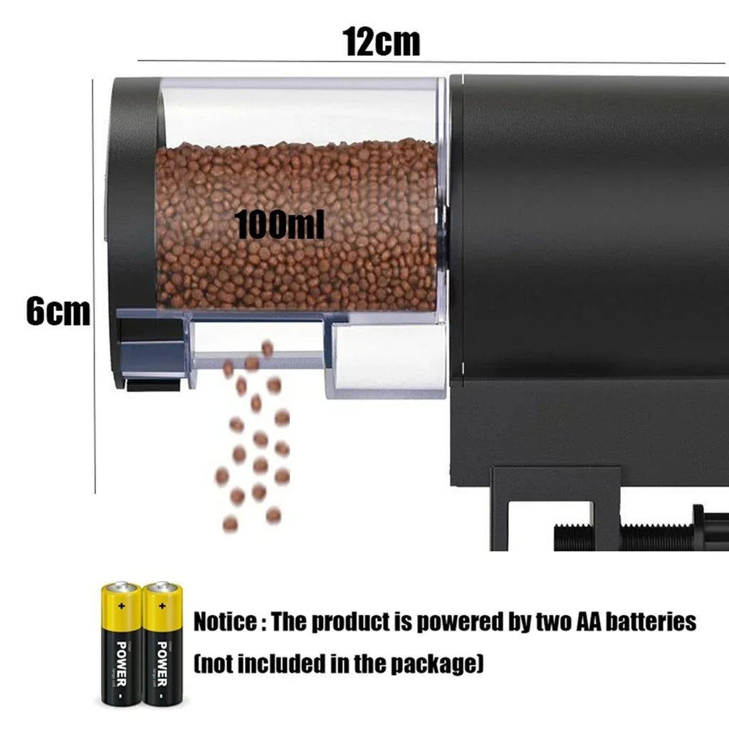 The Auto Feed — Programmable Automatic Fish Feeder for Aquariums 🐟⏰