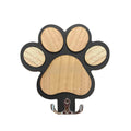 The Paw Hook — Wooden Paw Print Wall Hook for Dog Leashes, Collars & Coats 🐾🪵