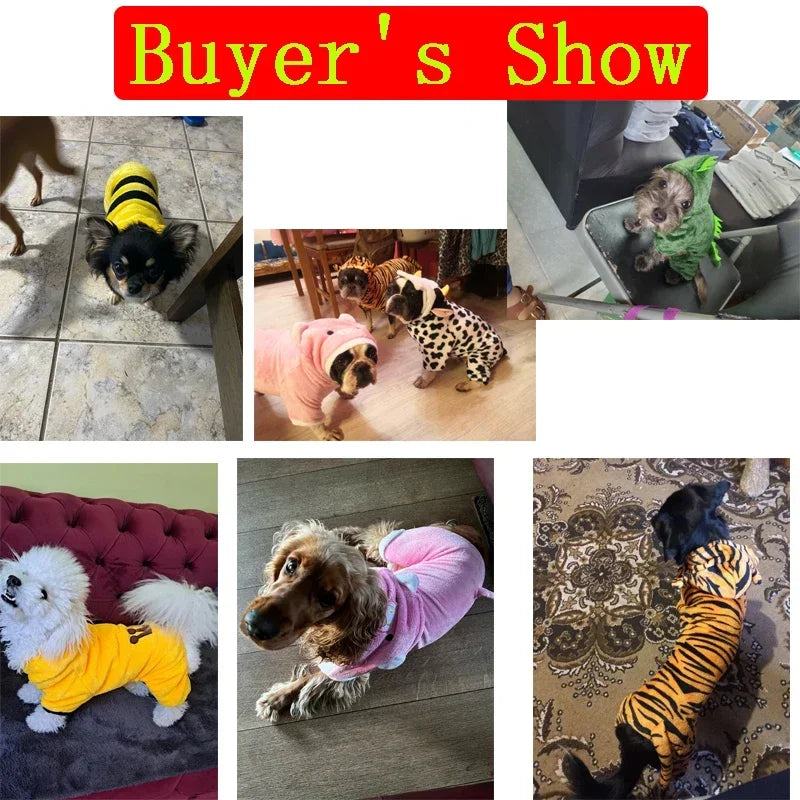 The Cosplay Cutie — Warm Fleece Pet Costume for Dogs & Cats 🦁🐾