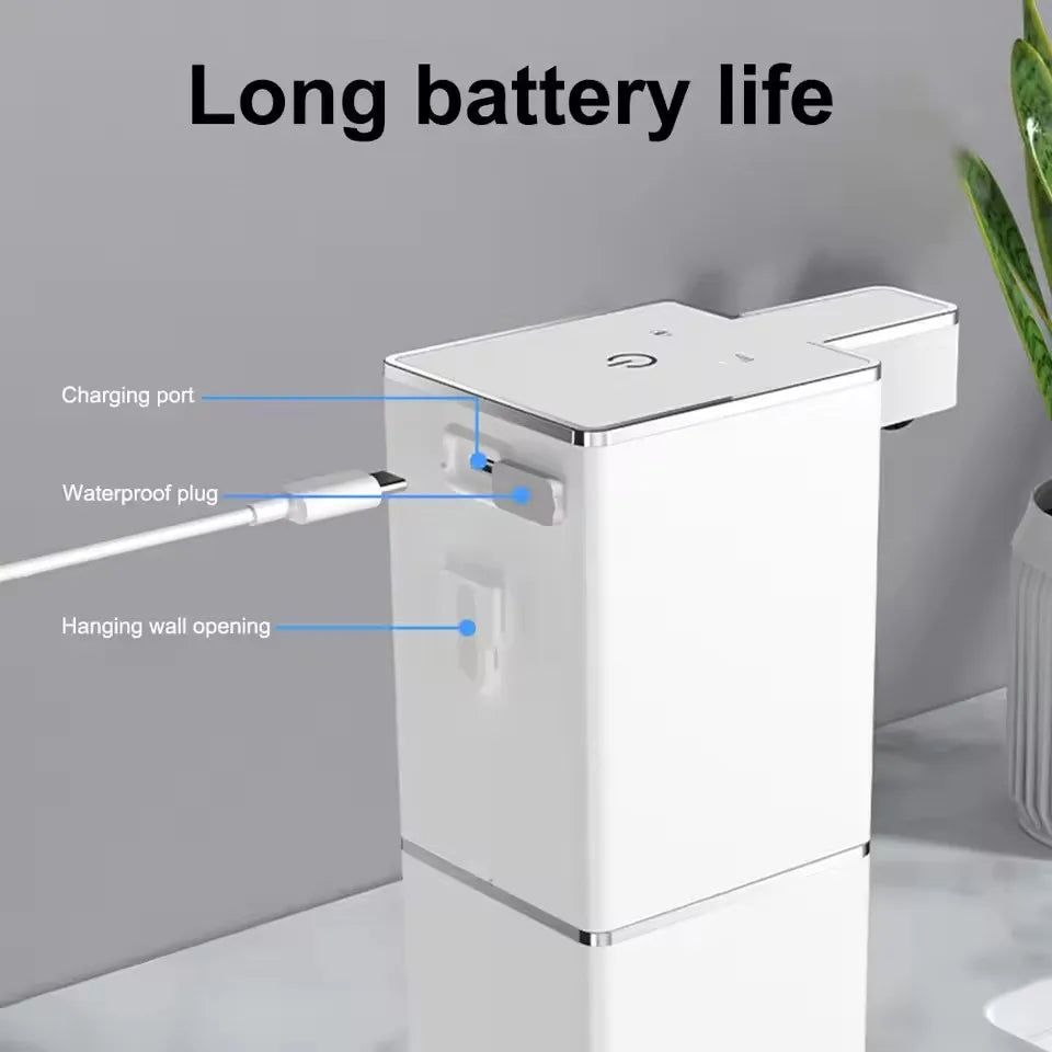 The Clean Queen — Touchless Sensor Soap Dispenser for a Hands-Free Slay 👑🧴