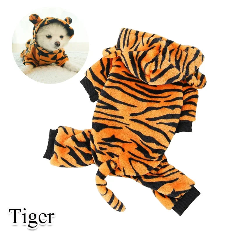 The Cosplay Cutie — Warm Fleece Pet Costume for Dogs & Cats 🦁🐾