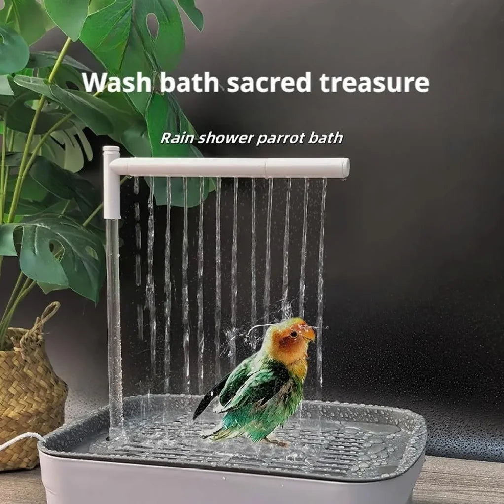 The Aqua Spa — USB Electric Circulating Bird Bath Fountain 🦜💦