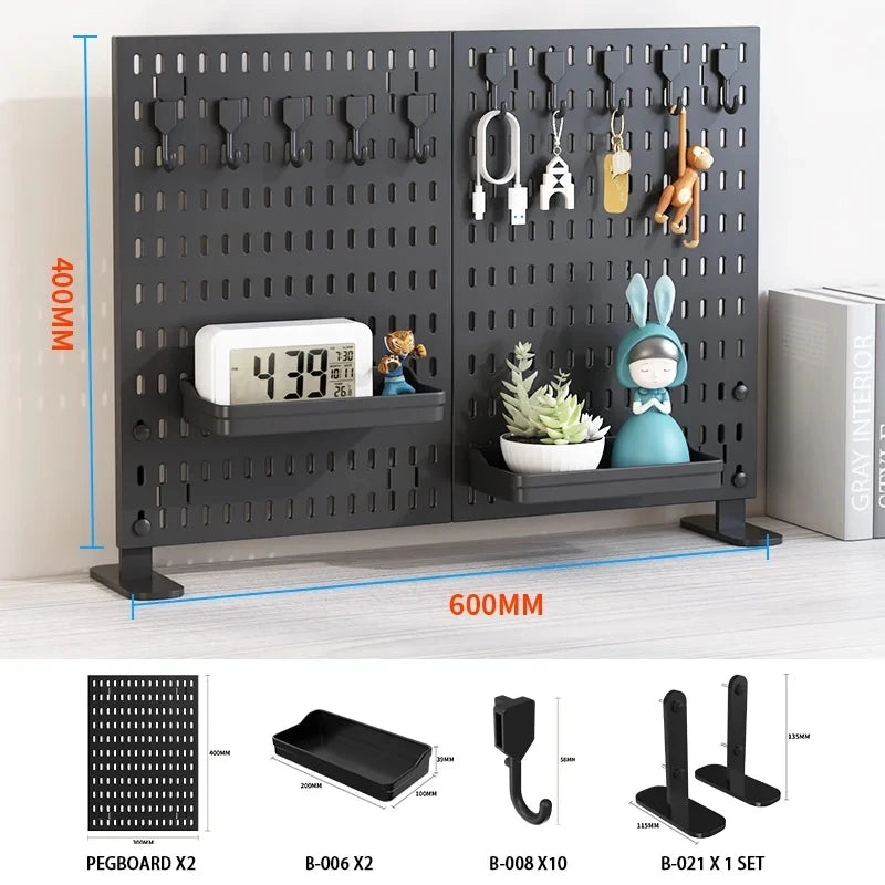 The must Desk Board — No-Drill Desktop Pegboard Organiser for Gaming Rooms & Aesthetic Setups 🎮✨