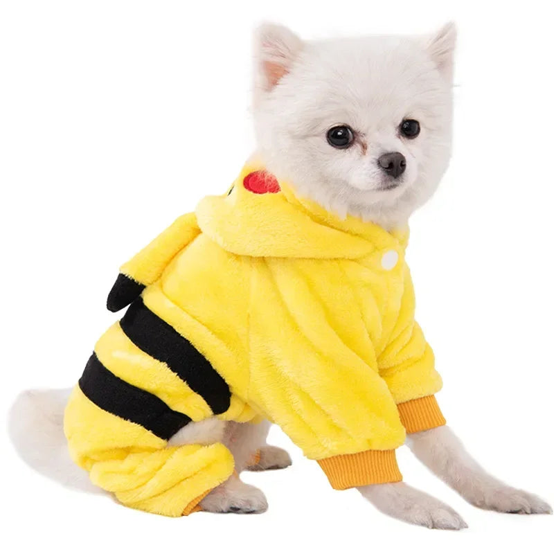 The Cosplay Cutie — Warm Fleece Pet Costume for Dogs & Cats 🦁🐾