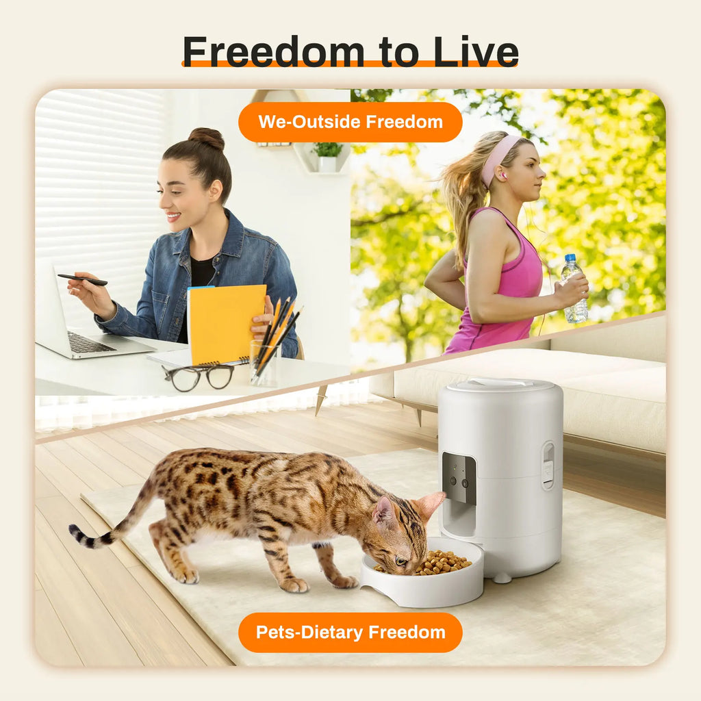 SmartFeed Pro – Feed Them Well. Even When You're Away. 🐾