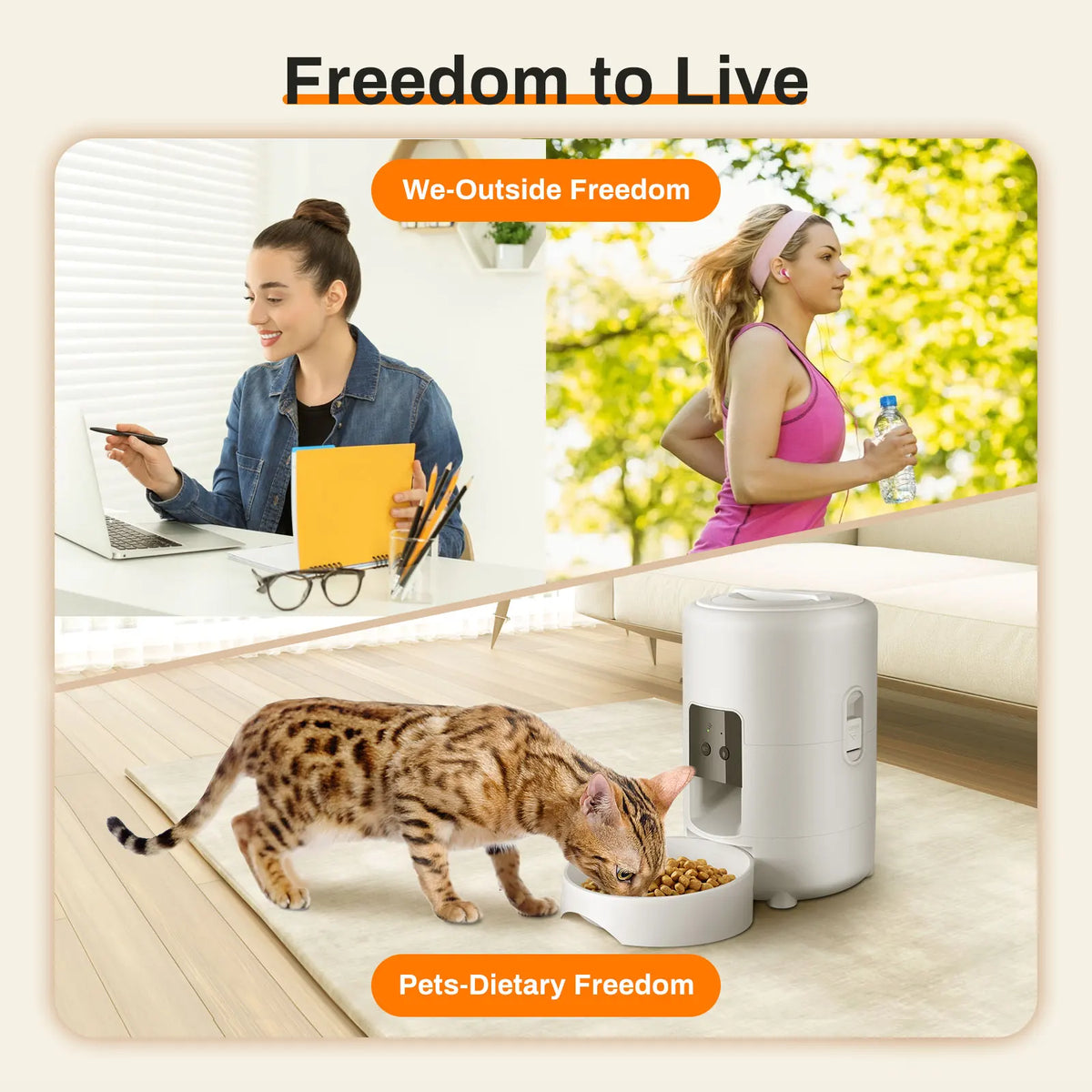 SmartFeed Pro – Feed Them Well. Even When You're Away. 🐾