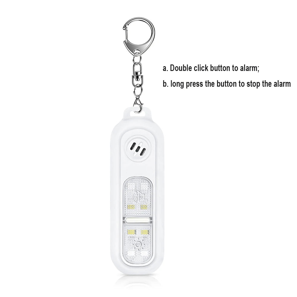 The Shield 🛡️ — 130dB Personal Safety Alarm & Flashlight