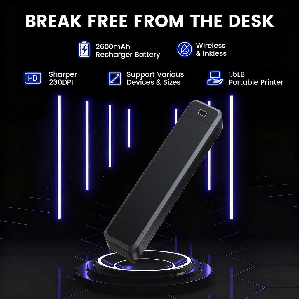 The Print Royale — Marklife X8 Mini Thermal Printer for Labels, Photos & On-the-Go Printing 🖨️✨
