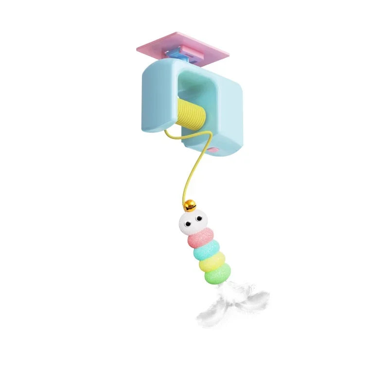 The Pounce Palace — Interactive Electric Cat Toy with Hanging Ball & Surprise Doors 🐱⚡